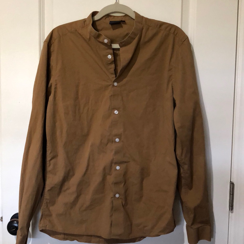 Asos Brown Button Down